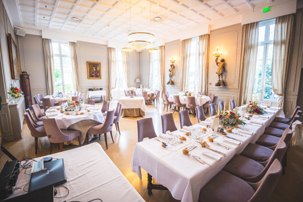 Repas de mariage au château de la commanderie
